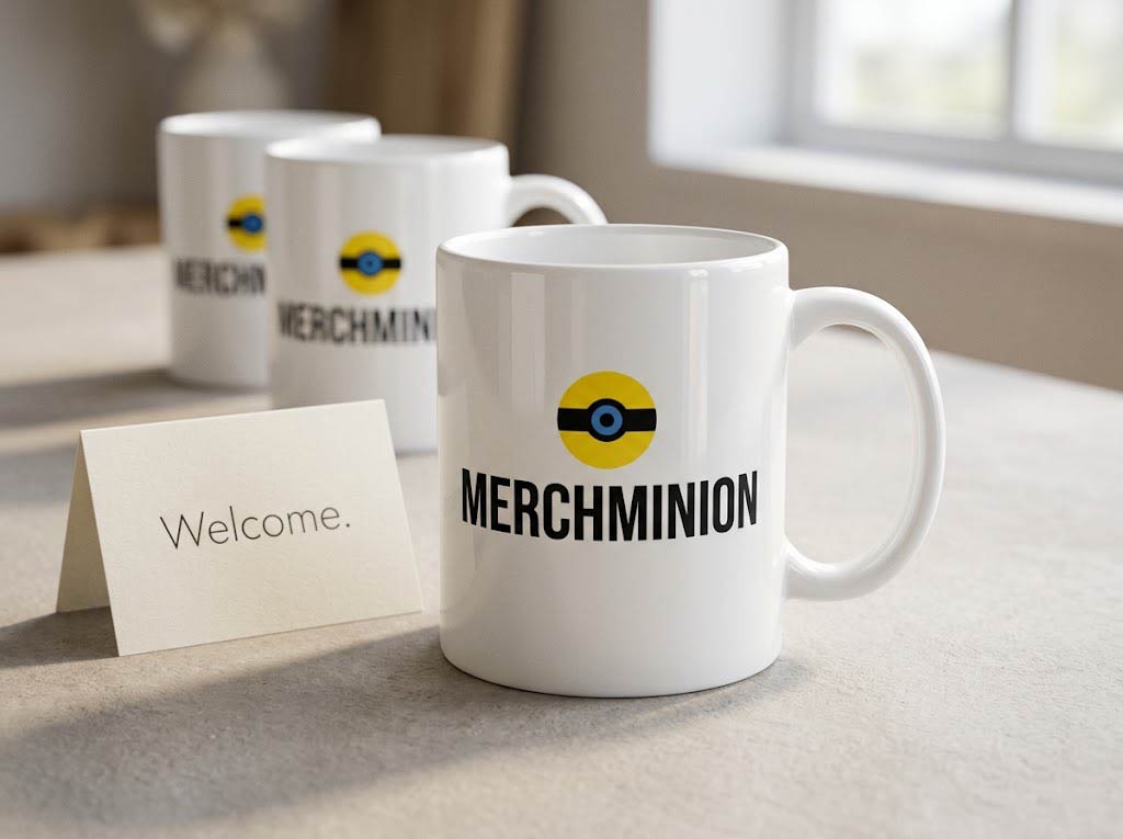 Branded ceramic coffee mugs